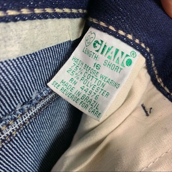 Vintage Gitano Dark Wash Ultra Hi Rise Jean D14 - Picture 4 of 8